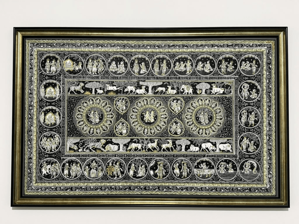 Krsna Leelas Pattachitra